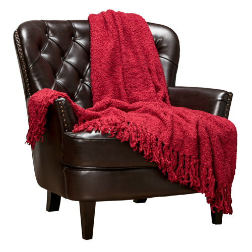 Winston Porter Mishawaka Woven Throw Blanket & Reviews Wayfair